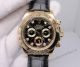 Fake Rolex Daytona watch Gold & Black Leather (7)_th.jpg